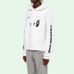 OFF-WHITE FW19 Splitted Arrows Oversized Hoodie