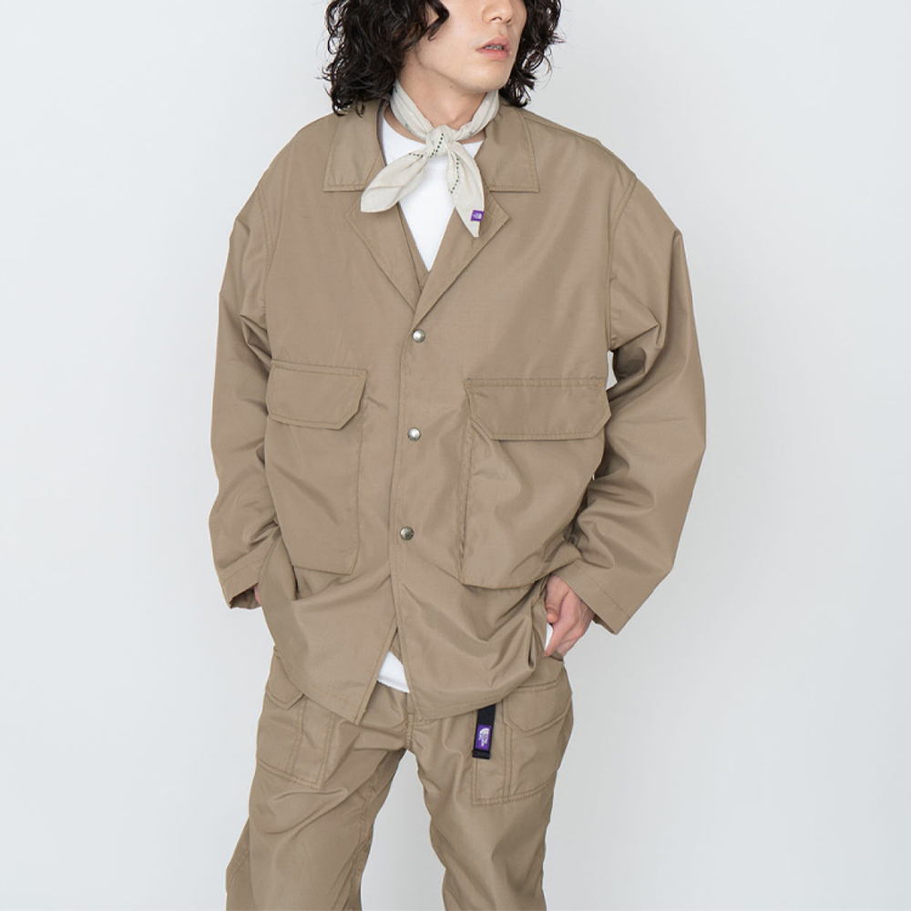 THE NORTH FACE PURPLE LABEL Polyester Wool Ripstop Trail Jacket