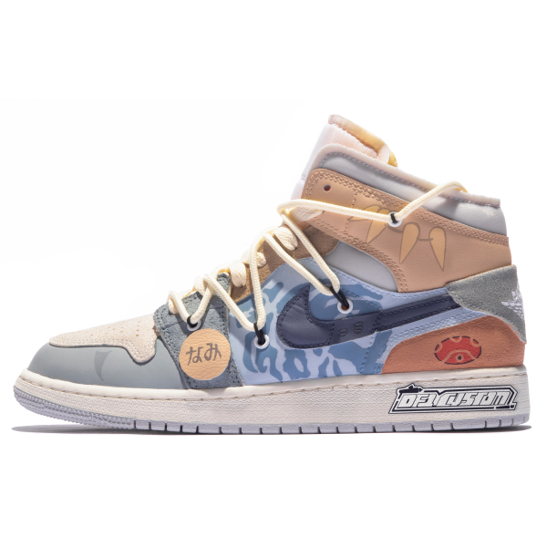 【 】 Jordan Air Jordan 1 Mid SE Craft GS