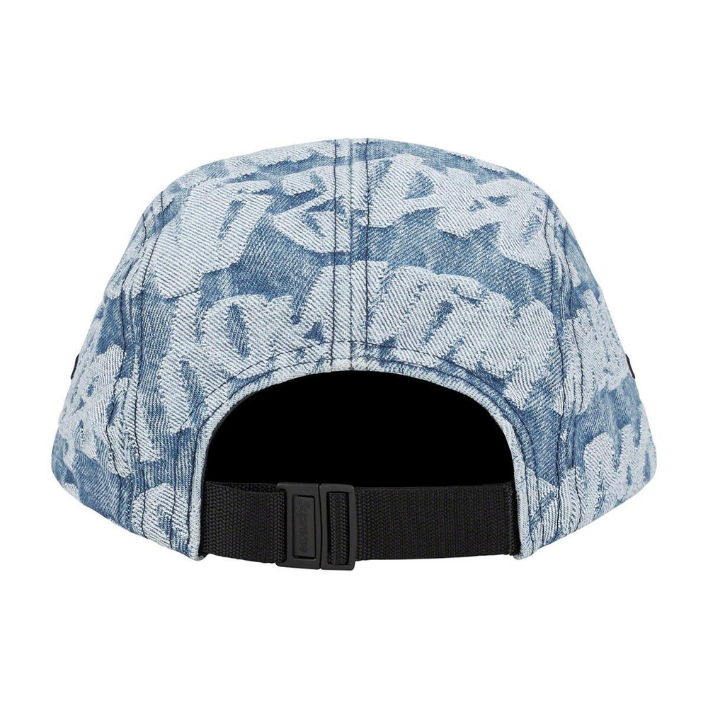 Supreme Week 13 Fat Tip Jacquard Denim Camp Cap