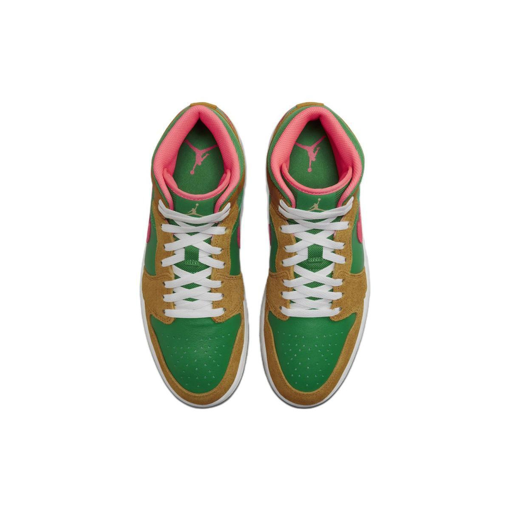 Jordan Air Jordan 1 Mid "Wheat Watermelon"