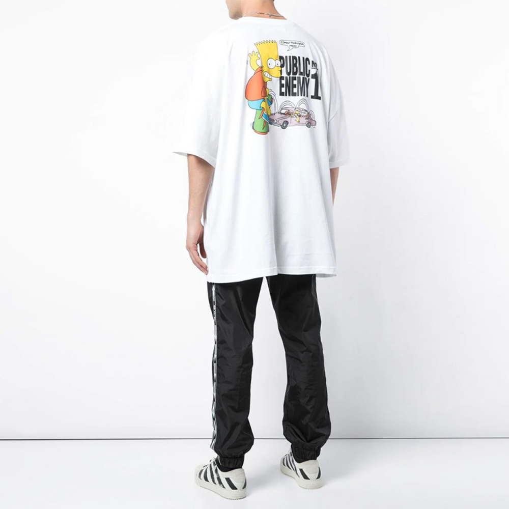 OFF-WHITE SS19 Bart Simpson Oversize T