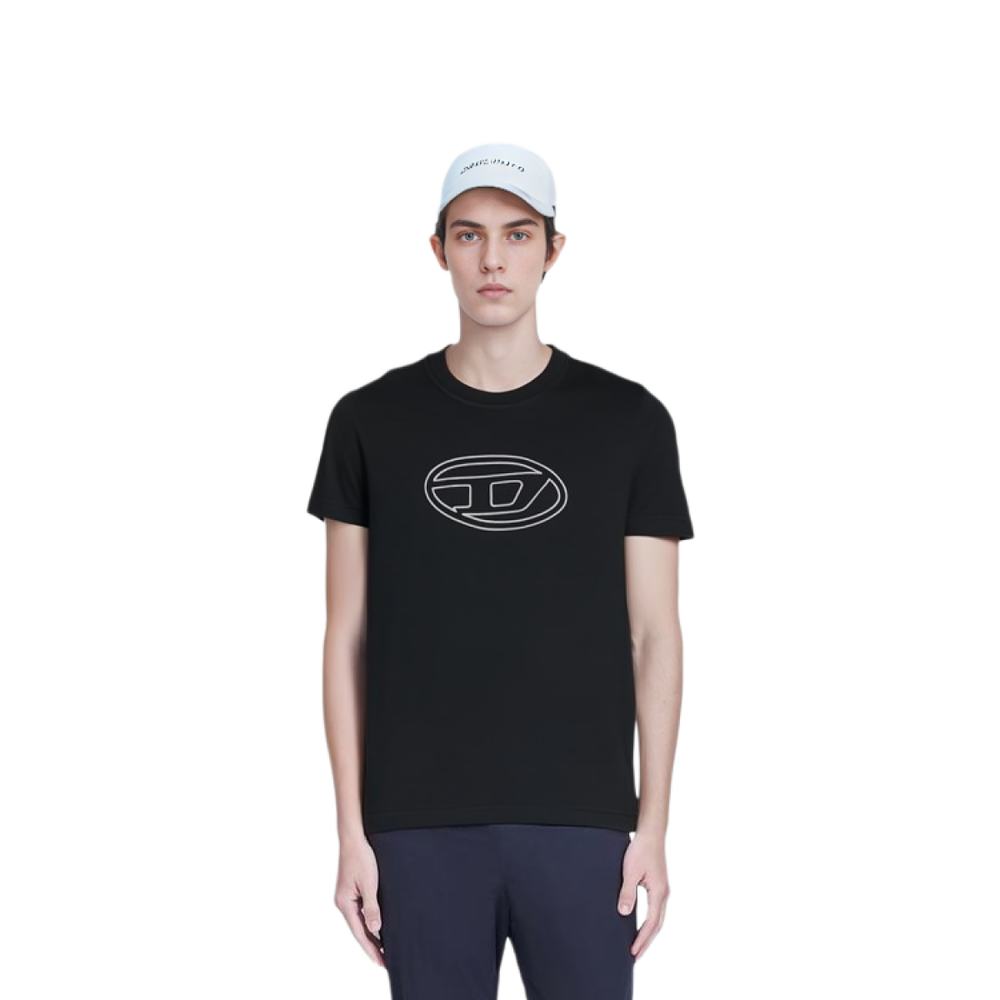 DIESEL SS22 OVAL-D Logo T