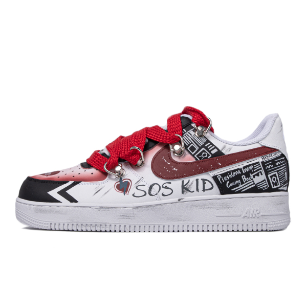 【 】 Nike Air Force 1 Low FUN FOR FUN SOS KID