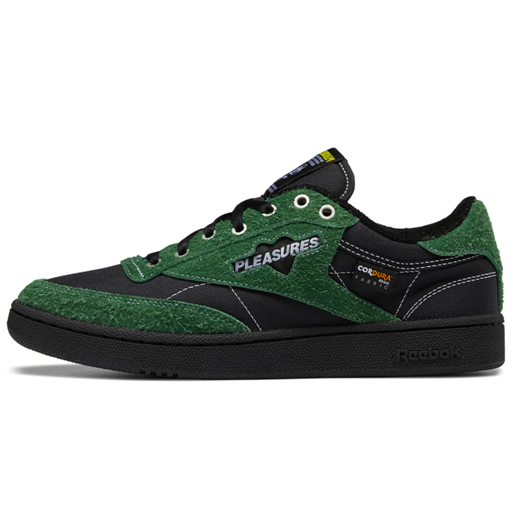 PLEASURES x Reebok Club C 85