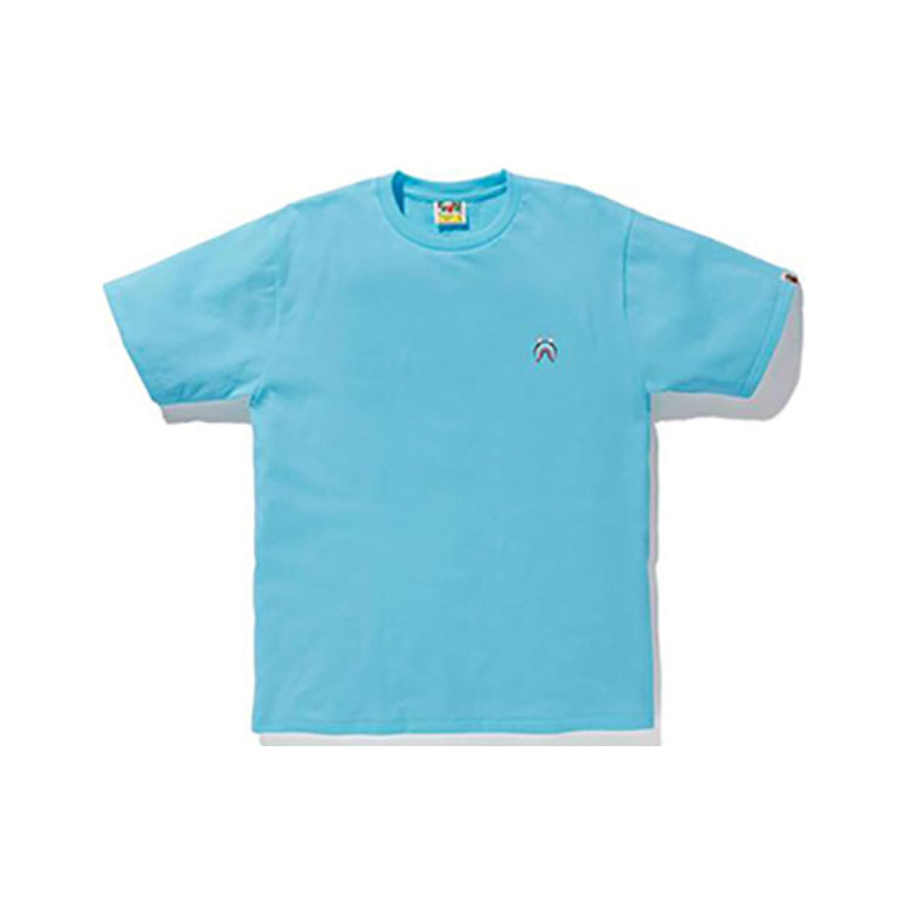 A BATHING APE BAPE SHARK ONE POINT PONR TEE logo T
