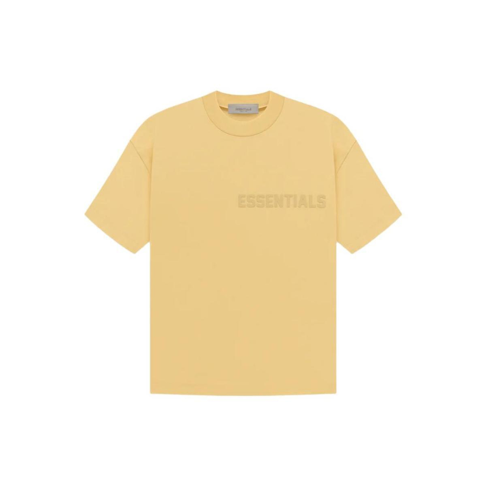 Fear of God Essentials Ss Tee Light Tuscan Logo T
