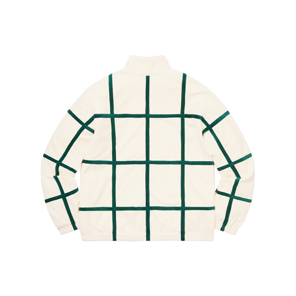 Supreme SS20 Week 5 Grid Taping Velour Jacket