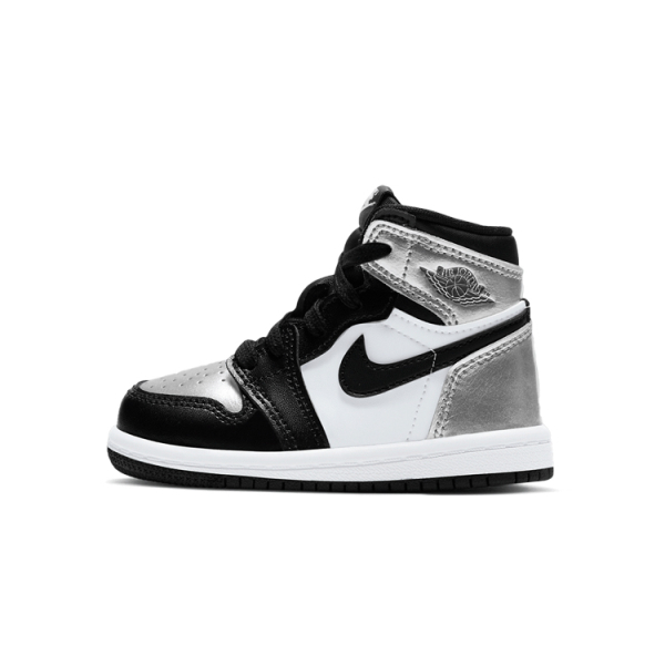 TD Air Jordan 1Retro High OG "Silver Toe"
