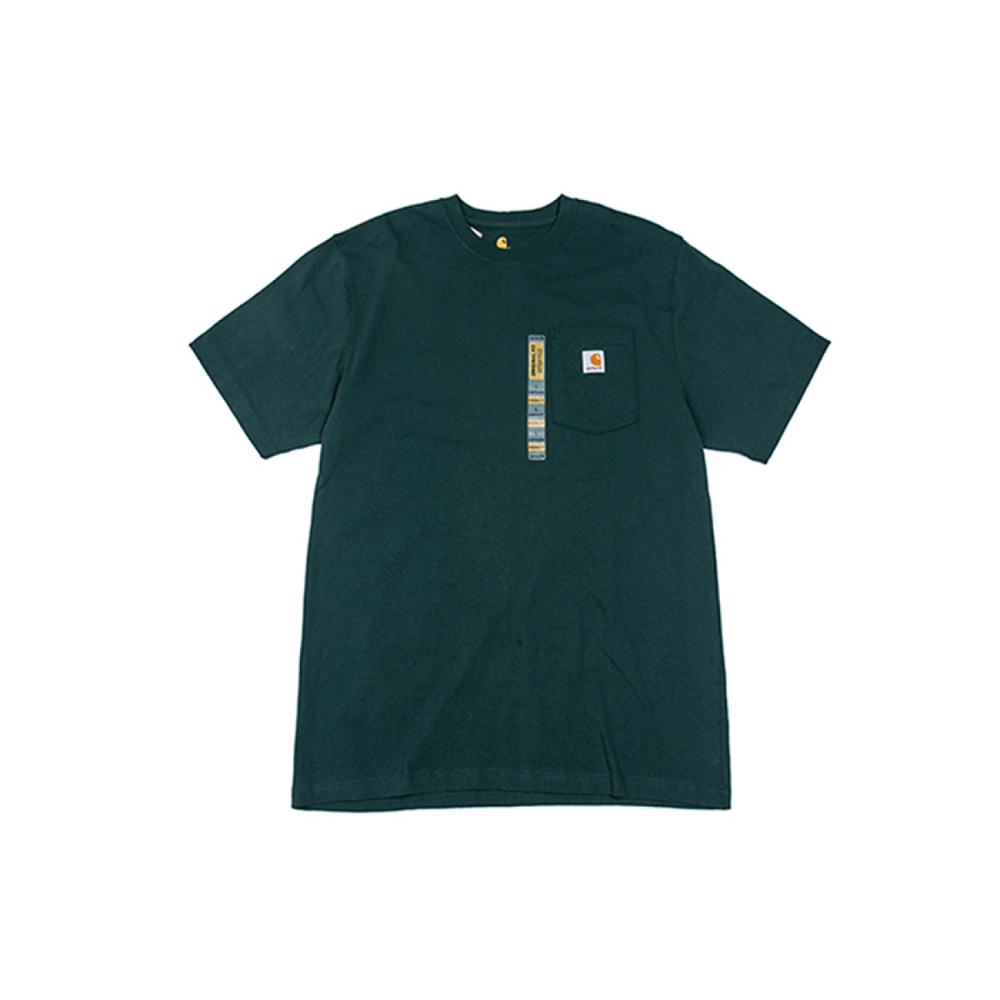 Carhartt K87 LOOSE FIT HEAVYWEIGHT SHORT-SLEEVE POCKET T-SHIRT Logo T