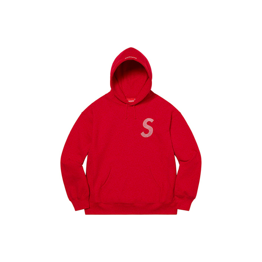 Supreme Week 6 x Swarovski S Logo Hooded Sweatshirt S