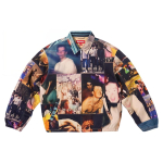 Supreme x Mark Leckey FW23 WEEK4 HARDCORE PATCHWORK HARRINGTON JACKET