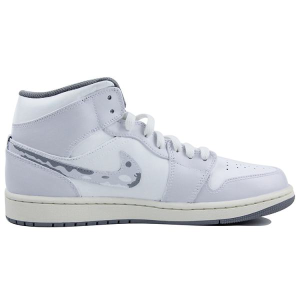 【 】 Jordan Air Jordan 1 Mid Vintage Grey