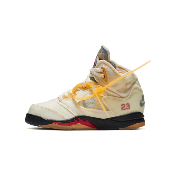 OFF-WHITE x Jordan Air Jordan 5 Sail SP