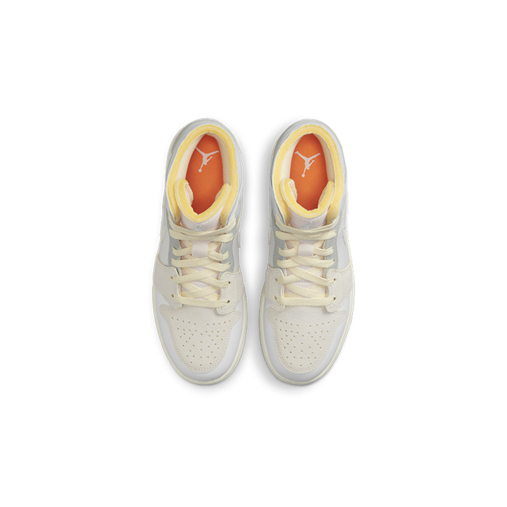 Jordan Air Jordan 1 Mid SE Craft "White and Phantom"