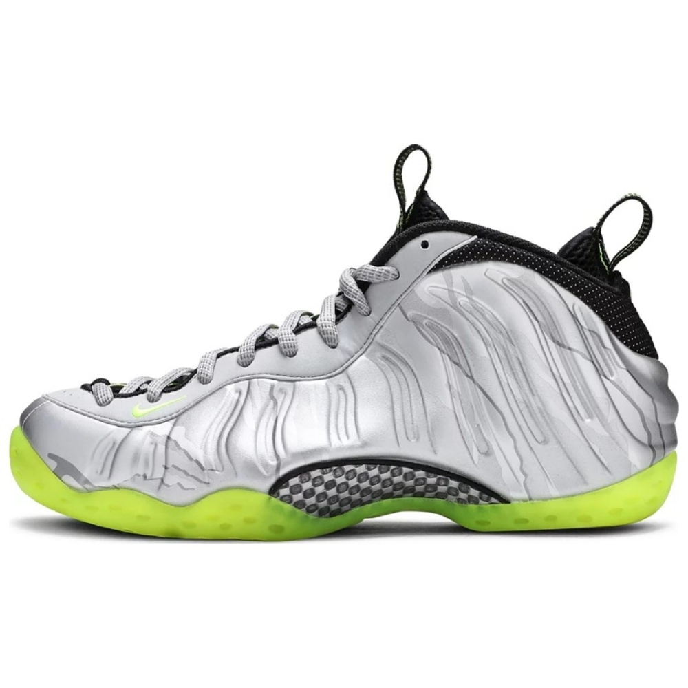 Nike Foamposite One Silver Volt Camo 3M