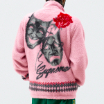 Supreme SS20 Week 2 Drama Mask Fleece Jacket
