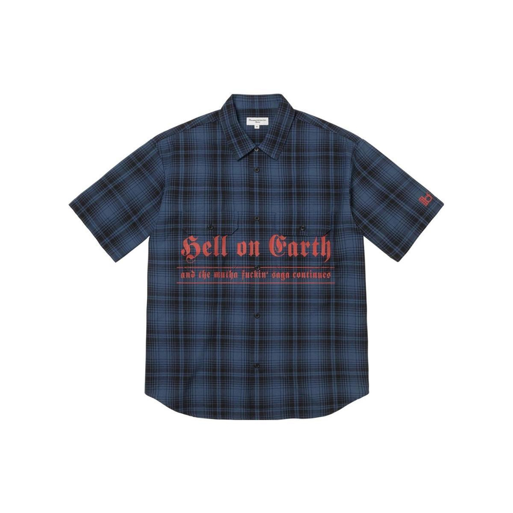 Supreme x BERNADETTE CORPORATION SS23 WEEK13 S/S WORK SHIRT Logo
