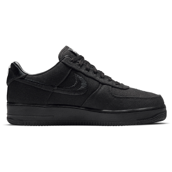 Stussy x Nike Air Force 1 "Triple Black"