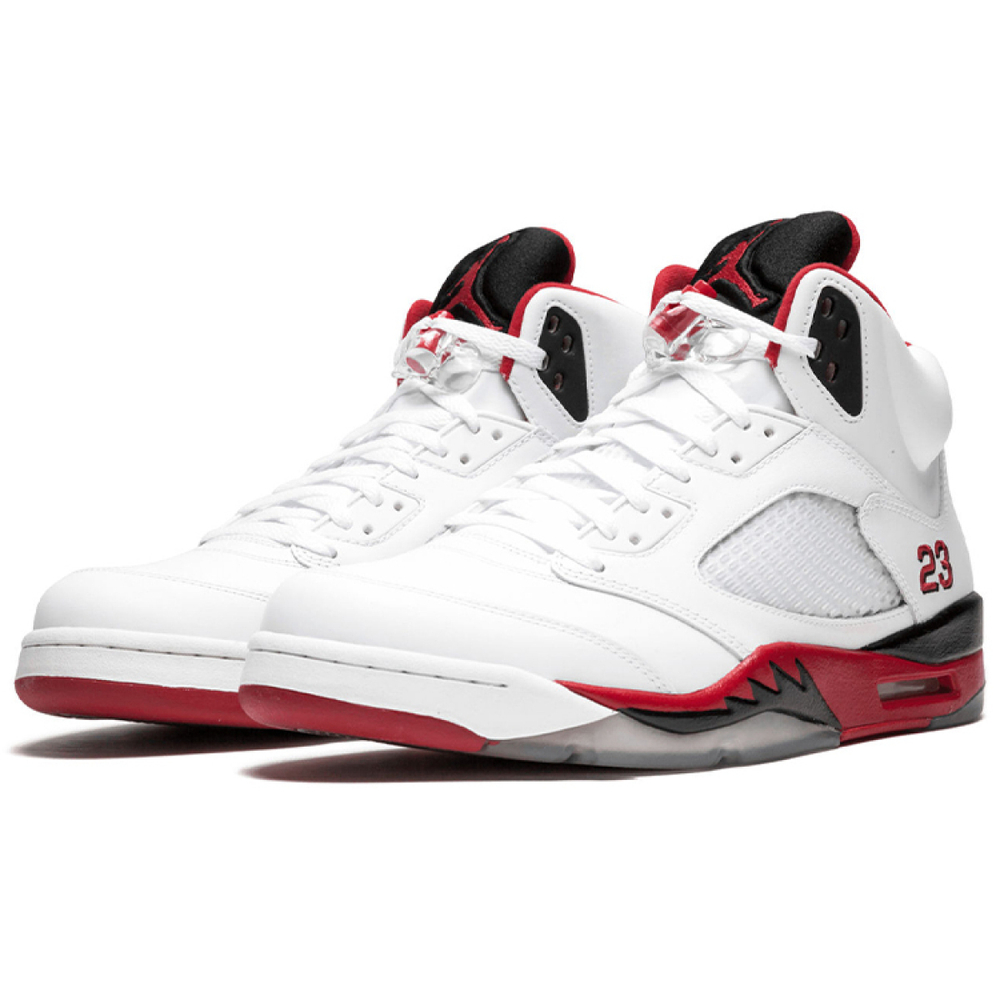 Jordan Air Jordan 5 Retro Fire Red Black Tongue (2013)