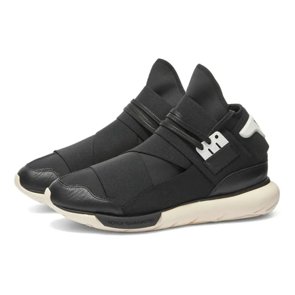 Y-3 Qasa High Black White