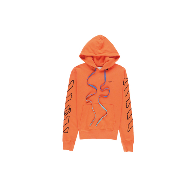 OFF-WHITE FW19 Abstract Arrows Slim Hoodie