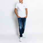 EMPORIO ARMANI SS22 logo polo