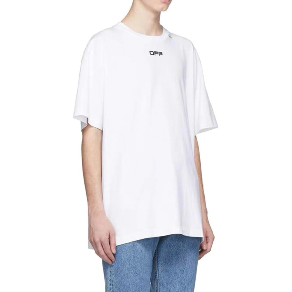 OFF-WHITE SS20 Wavy Line Logo T