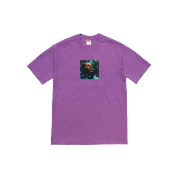 Supreme FW18 Marvin Gaye Tee Purple T