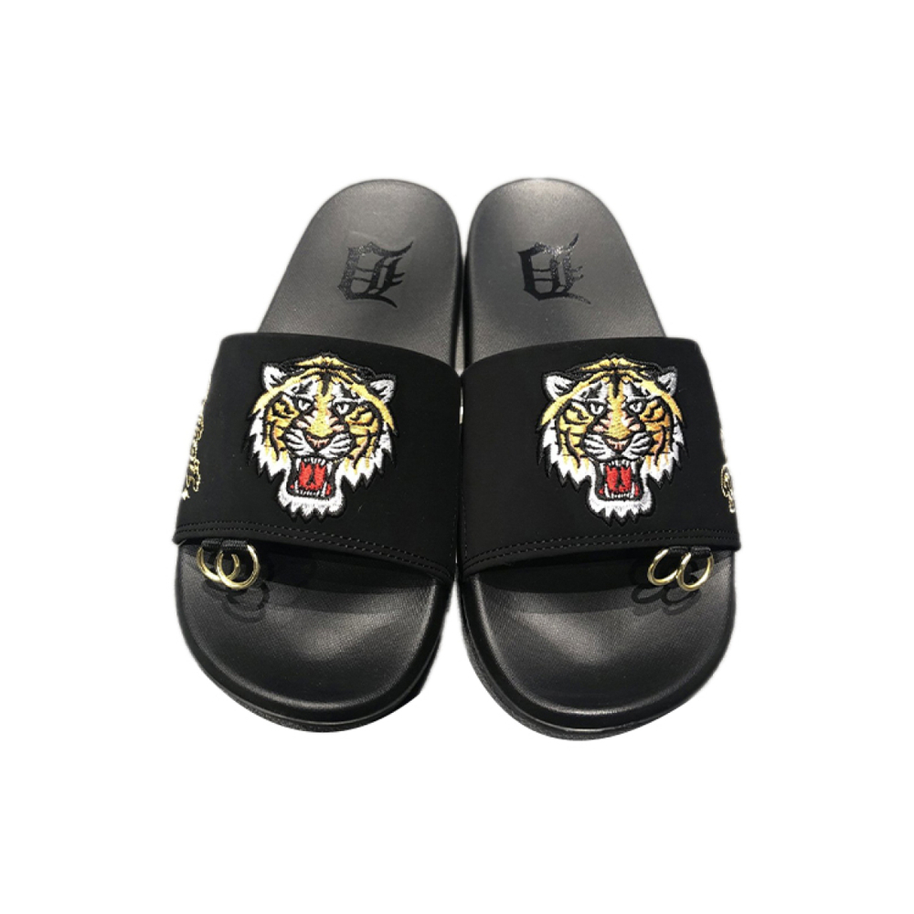 MLB Slipper Black Tiger