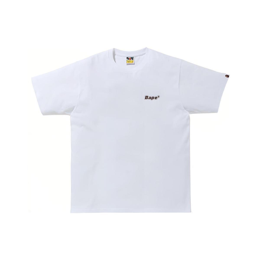 A BATHING APE BAPE Bicolor Bape Graffiti Tee T
