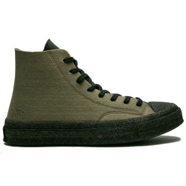 J.W.Anderson x Converse 1970s Hi "Stone Grey Flame Orange"