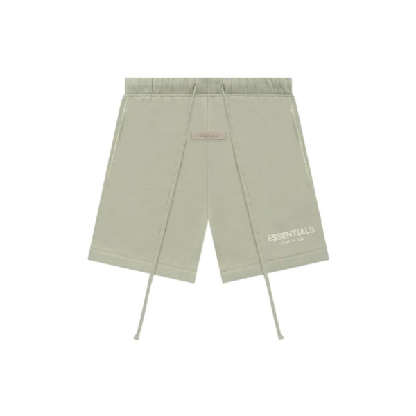 Fear of God Essentials SS22 Shorts Seafoam Logo