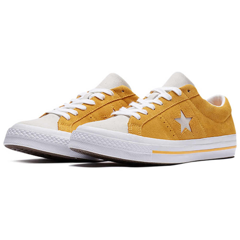 Converse One Star Yellow White