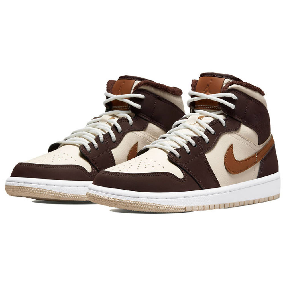 Jordan Air Jordan 1 Mid SE "Cream Dark Chocolate"