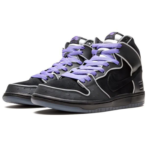 Nike Dunk SB Black Purple Box