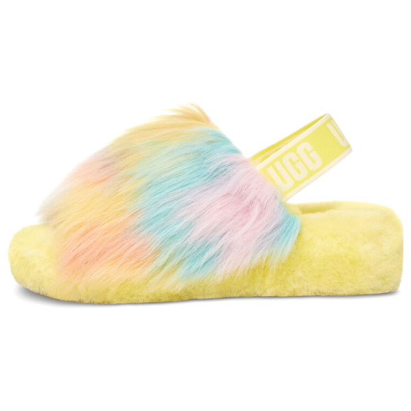 UGG Fluff Yeah Slide Tie Dye