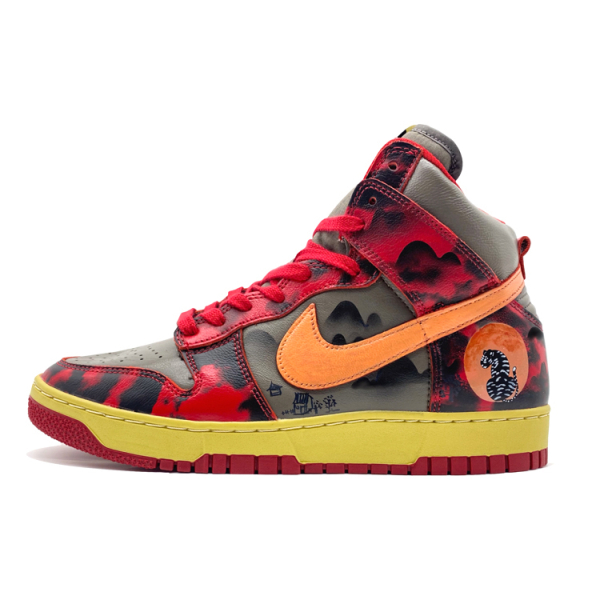 【 】 Nike Dunk "Red Camo Acid Wash"