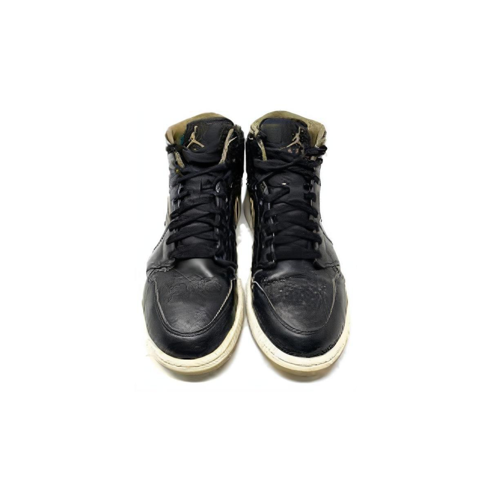 Jordan Air Jordan 1 Retro Mid Black Metallic Gold