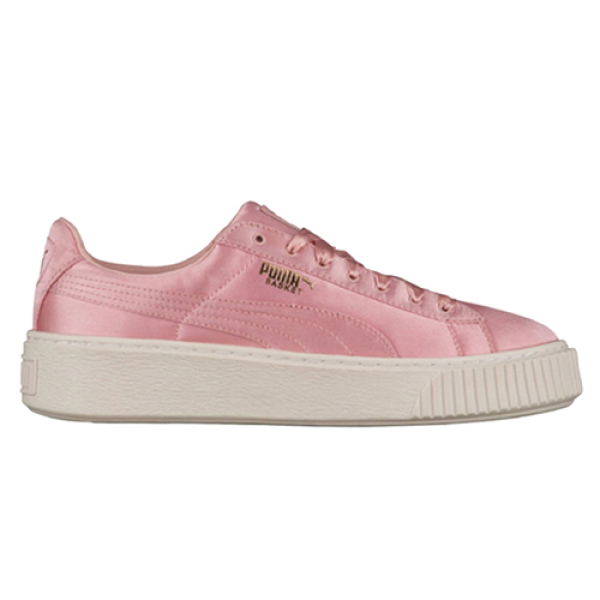 PUMA Basket Platform Satin Creepers Shell