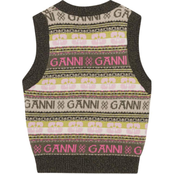 GANNI LOGO V
