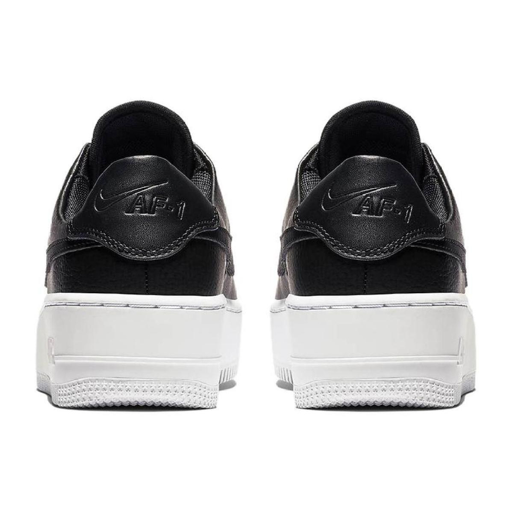 Nike Air Force 1 Sage Low Triple Black White (W)