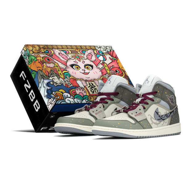 【 】 Jordan Air Jordan 1 Mid FZBB CNY