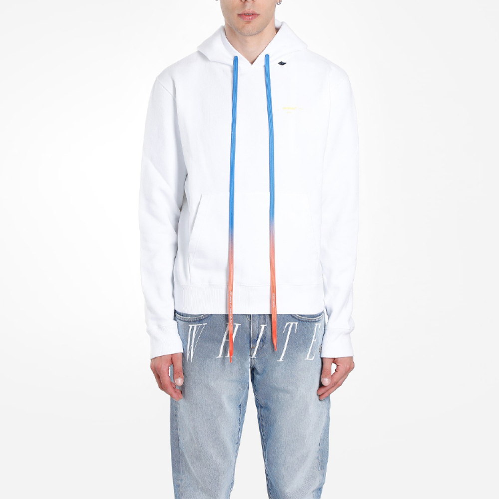 OFF-WHITE FW19 Acrylic Arrows Slim Hoodie