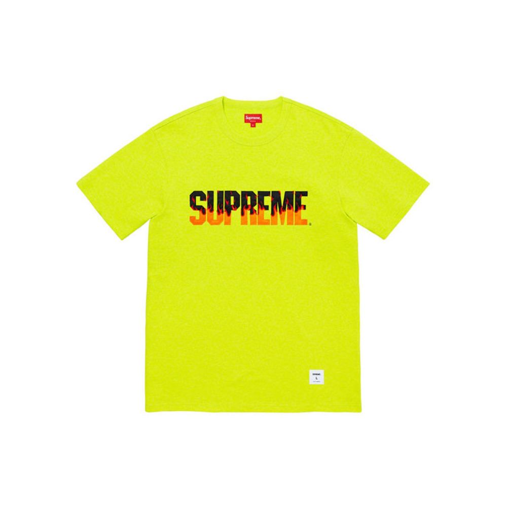 Supreme FW19 Week 1 Flame S/S Top logo T