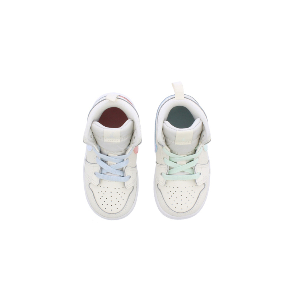 Jordan Air Jordan 1 Mid Multi-Color Swoosh Phantom