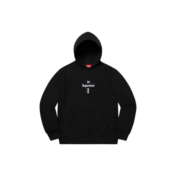 Supreme Week 15 Cross Box Logo Hooded Sweatshirt Logo
