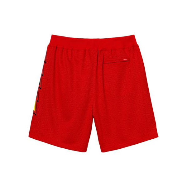 Supreme SS18 Bolt Basketball Short Red