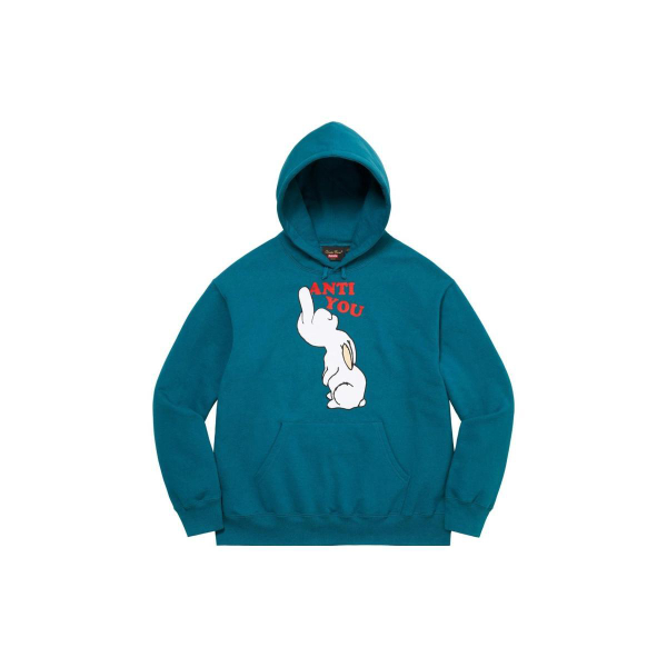 Supreme SS23 Week6 ANTI YOU HOODED SWEATSHIRT