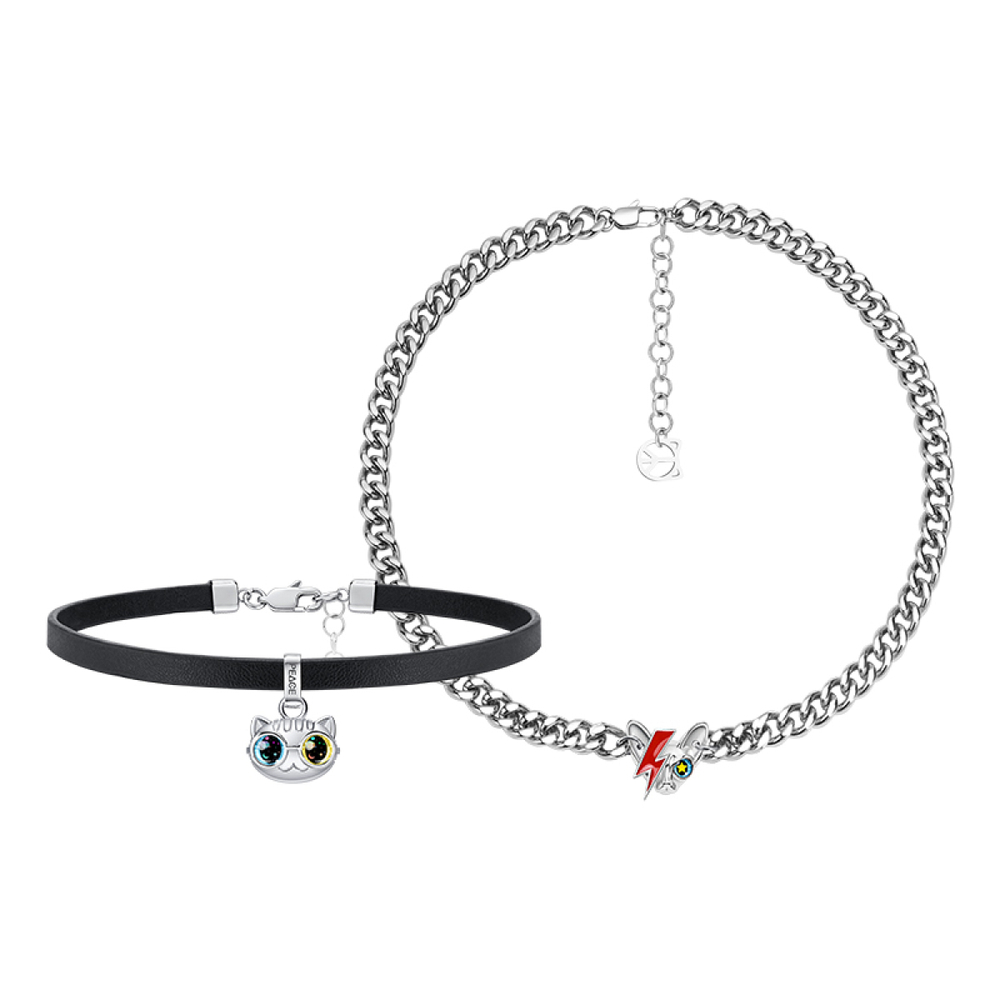 PEACE & CAT 【 】 choker S925